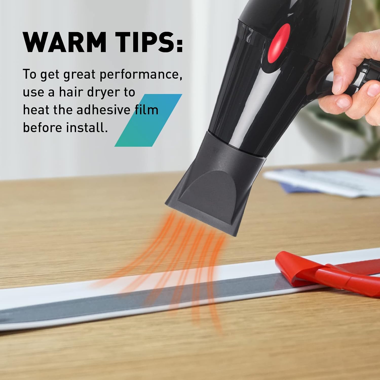 Garage Door Seal Top and Sides, 36Feet Universal White Garage Door Weather Stripping Replacement, Adhesive Backed Rubber Garage Door Trim Seal Strip
