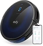 eufy Like-New BoostIQ RoboVac 15C MAX, Wi-Fi Connected, Super-Thin, 2000Pa Suction, Quiet, Self-Charging Robotic Vacuum Cleaner, Cleans Hard Floors to Medium-Pile Carpets, Black(Renewed)