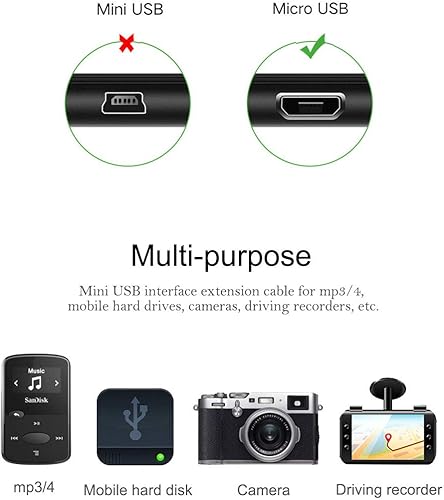 Miniatura 3 de Cable de carga USB G935 compatible con auriculares Logitech G635 G935 G633 G933 G533 G633 G430 Pro Gaming