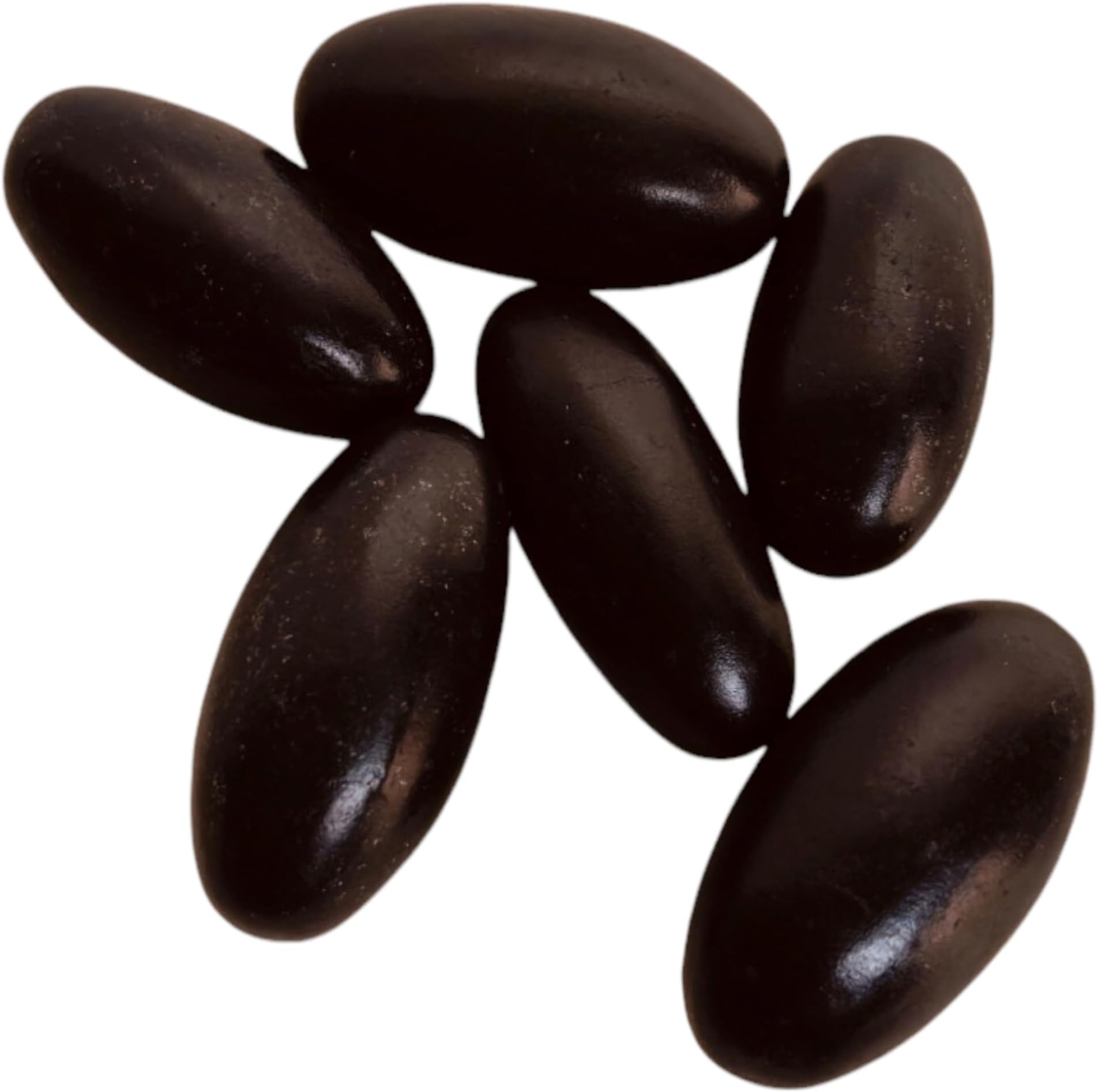 Black Pocket Size Shiva Lingam Set of Six 1.3inch | Narmada Shiva Lingam Banalinga Shivling Stone Narmada River Rare Egg Hindu God Shiv Ling Idol Murti Sculpture Statue Adiyogi for Puja Worship Shiva