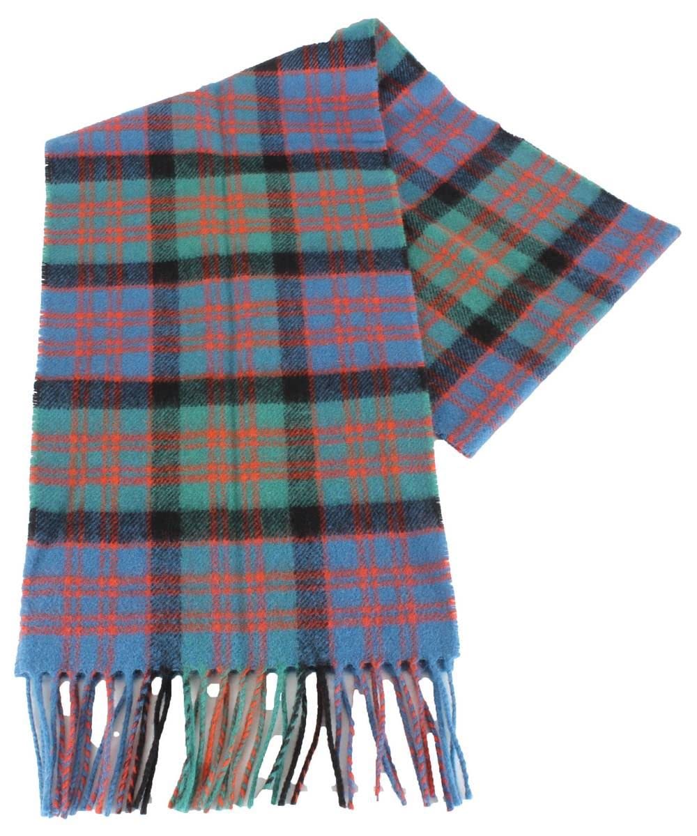 Lochcarron Macdonald Clan Ancient Of Scotland Lambswool Scarf