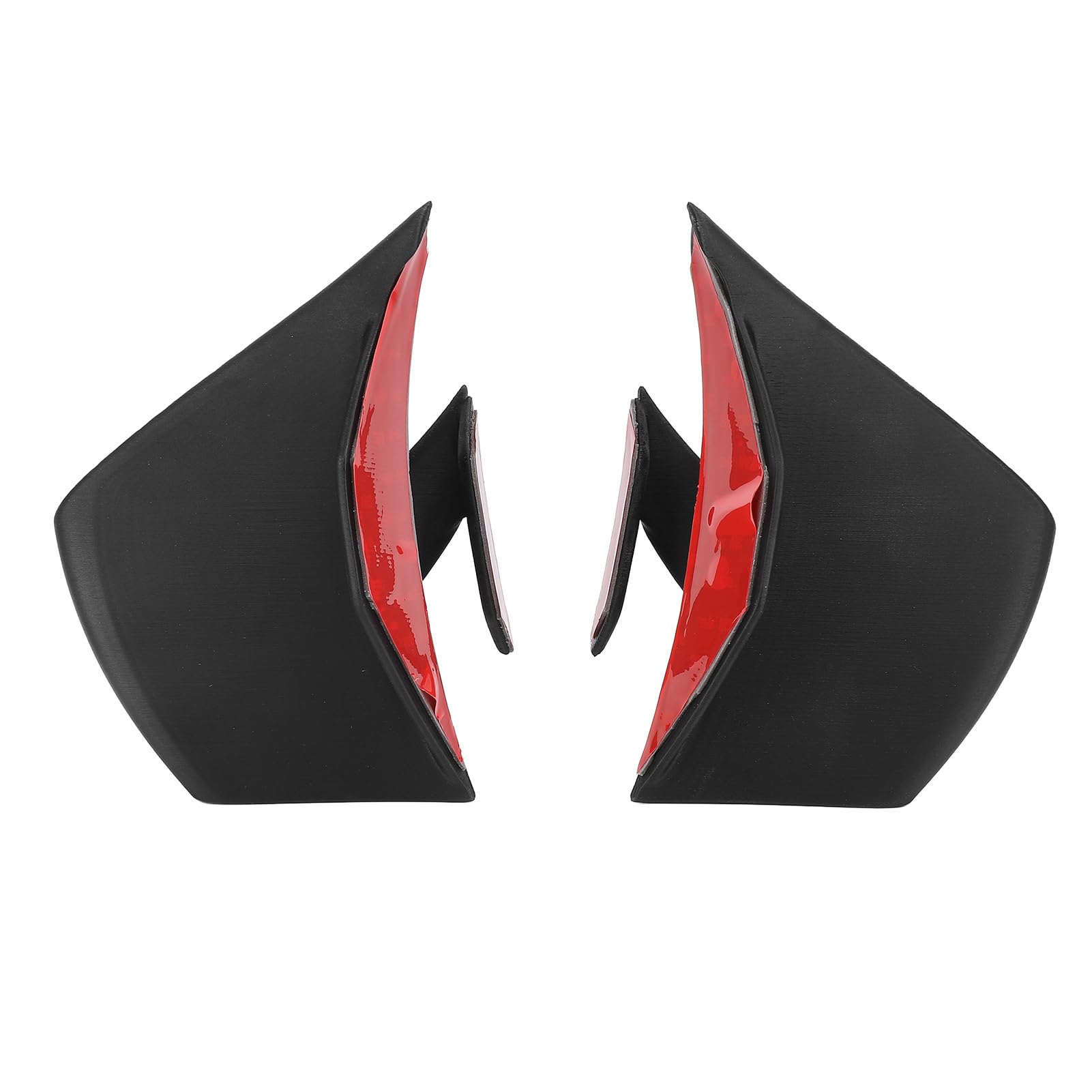 Keenso Matowe Czarne Owiewki Motocyklowe, Stałe Skrzydło Aerodynamiczne do | Motocykl Winglet Fairing matowy czarny motocykl naprawiono skrzydło wiatru dla R1000R R1000 2017 do 2023 zmniejsza wibracje