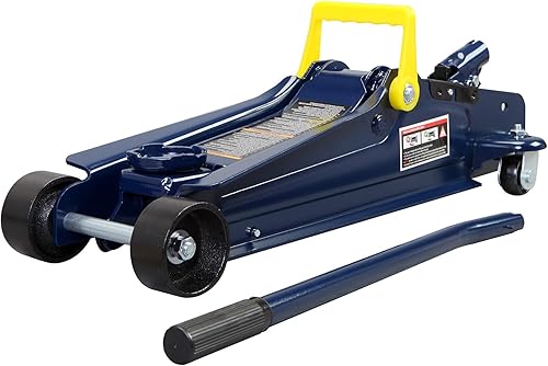 Vista 2 de Big RED 2.5 Ton (5,000 lb) Low Profile Hydraulic Trolly Jack, Blue, AT825051UR