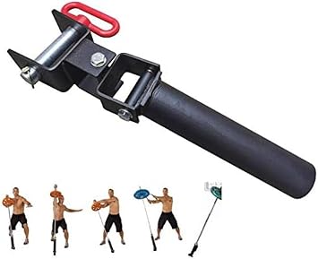 T-Bar Row Solid Steel Landmine Platform| 360  Pivoting T Bar Row Attachment Platform| Fitting 1  Standard & 2  Olympic Bar, Great For Back Exercises & Entire Body Strength,A,outstanding78
