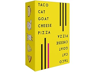 Taco Cat Goat Cheese Pizza Wildly Entertaining Card Game for Family and Group Game Night | Easy to Learn and Play with 10-15 Minute Rounds | Fun for Kids, Teens, Adults, and Families | 2-8 Players