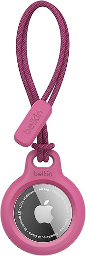 Secure Holder with Strap - Pink