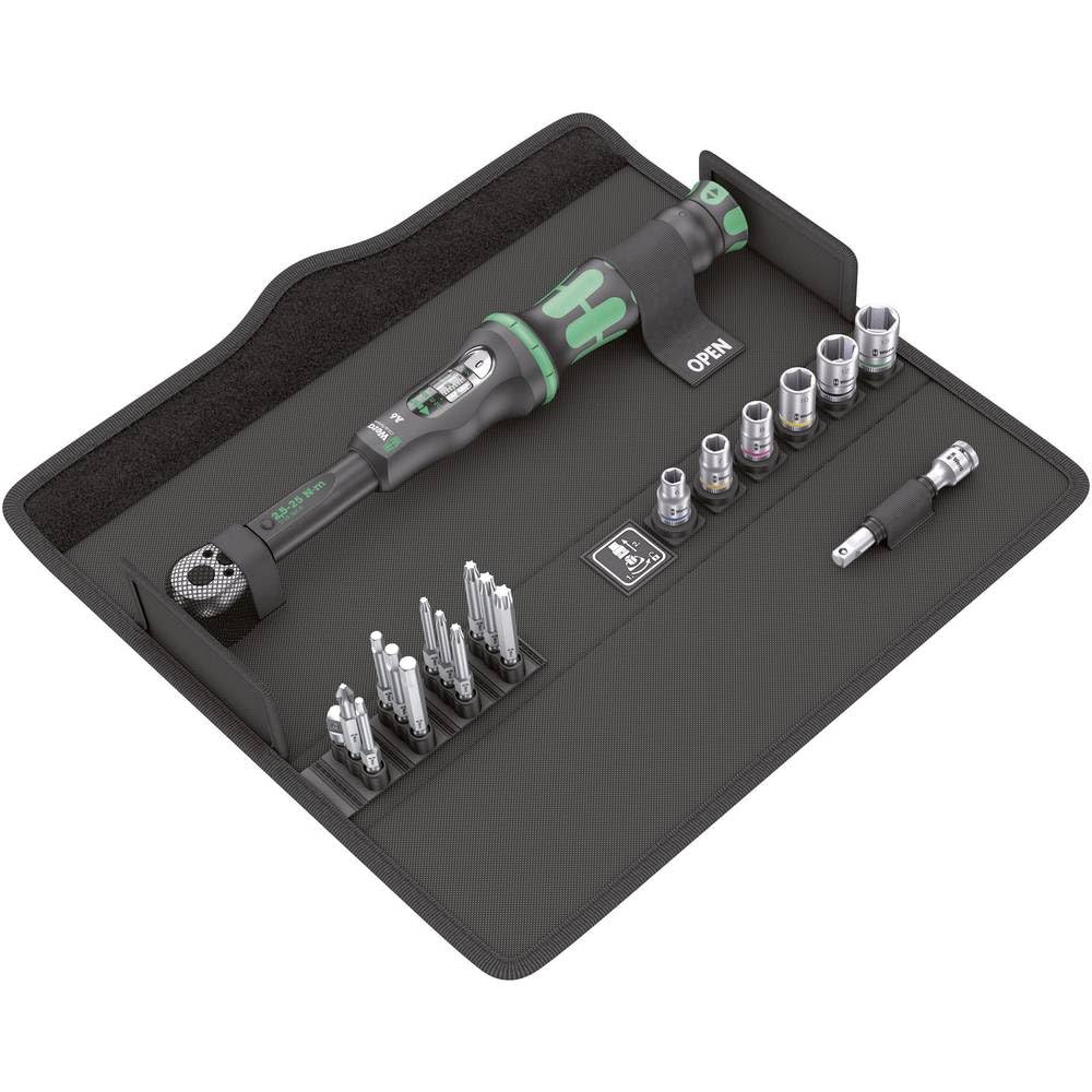 Wera Click-Torque A 6 Set 1, 19 pièces