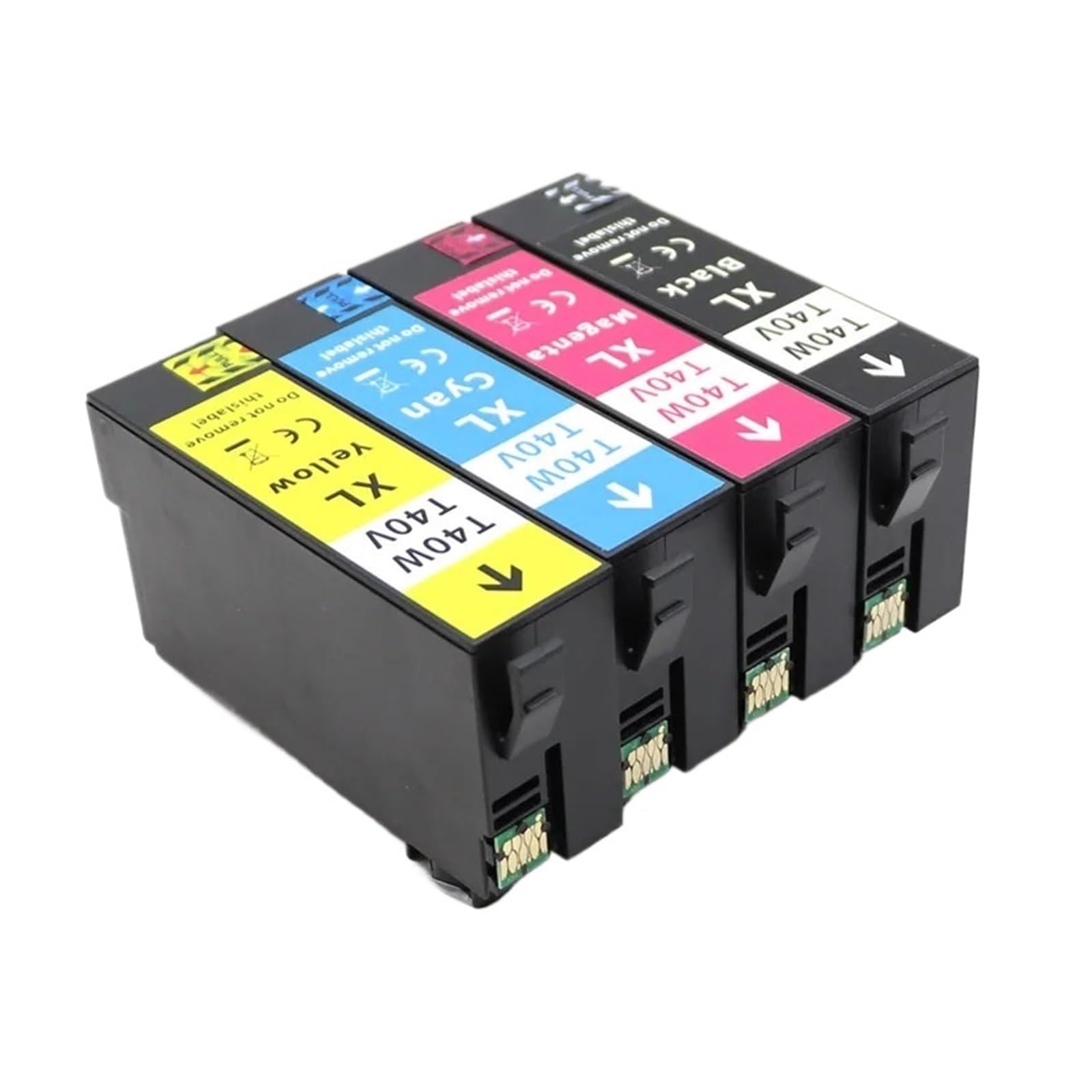 Cartucho De Tinta De 4 Colores T40V T40V1 T40V2 T40V4 Compatible con EPSON(T40V1-T40V4-4set)