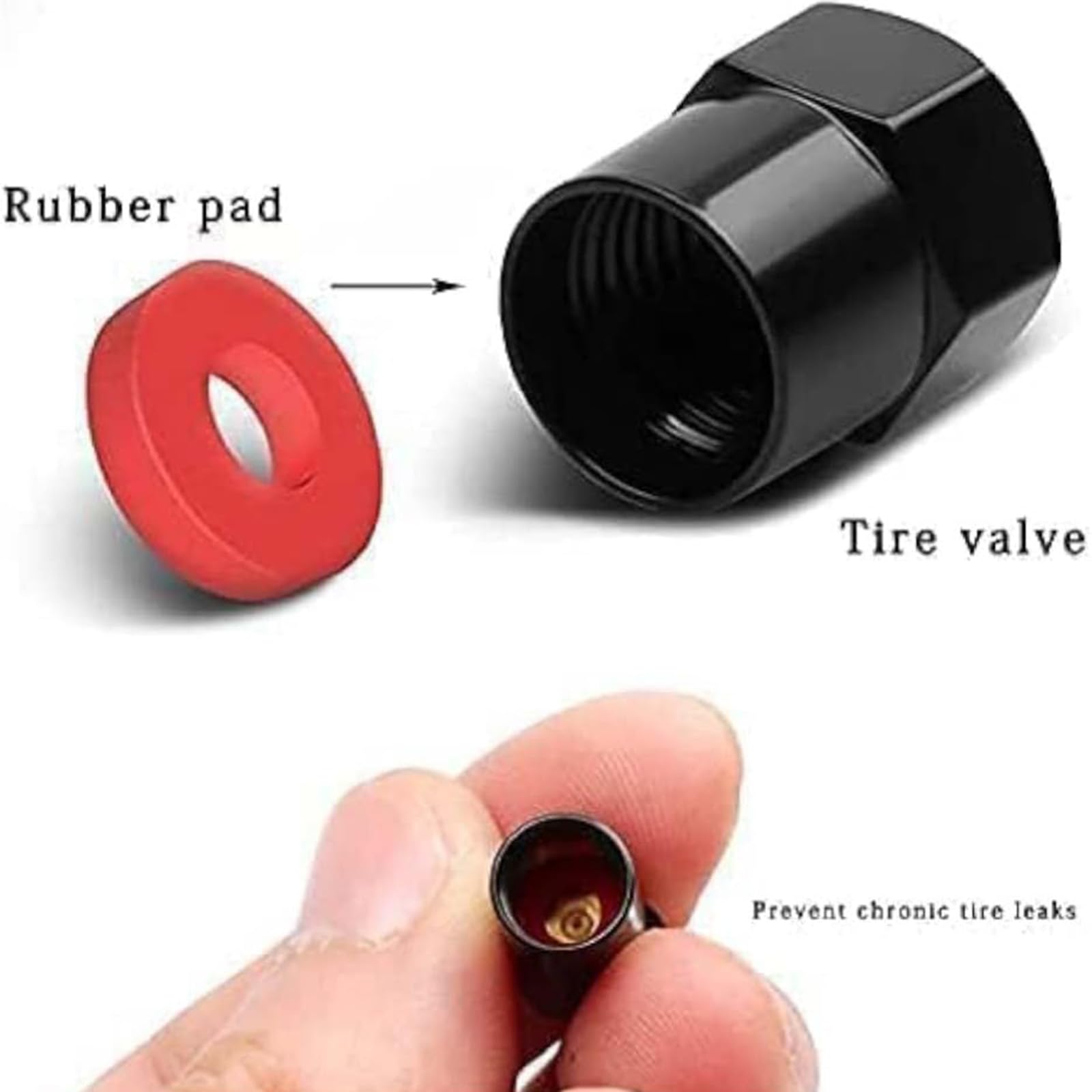 Bouchon Pneu Voiture MOOWI 4 Piu00e8ces Bouchon De Valve Voiture Pour Alfa Romeo Stelvio Giuliaa Bouchon De Valve Antivol