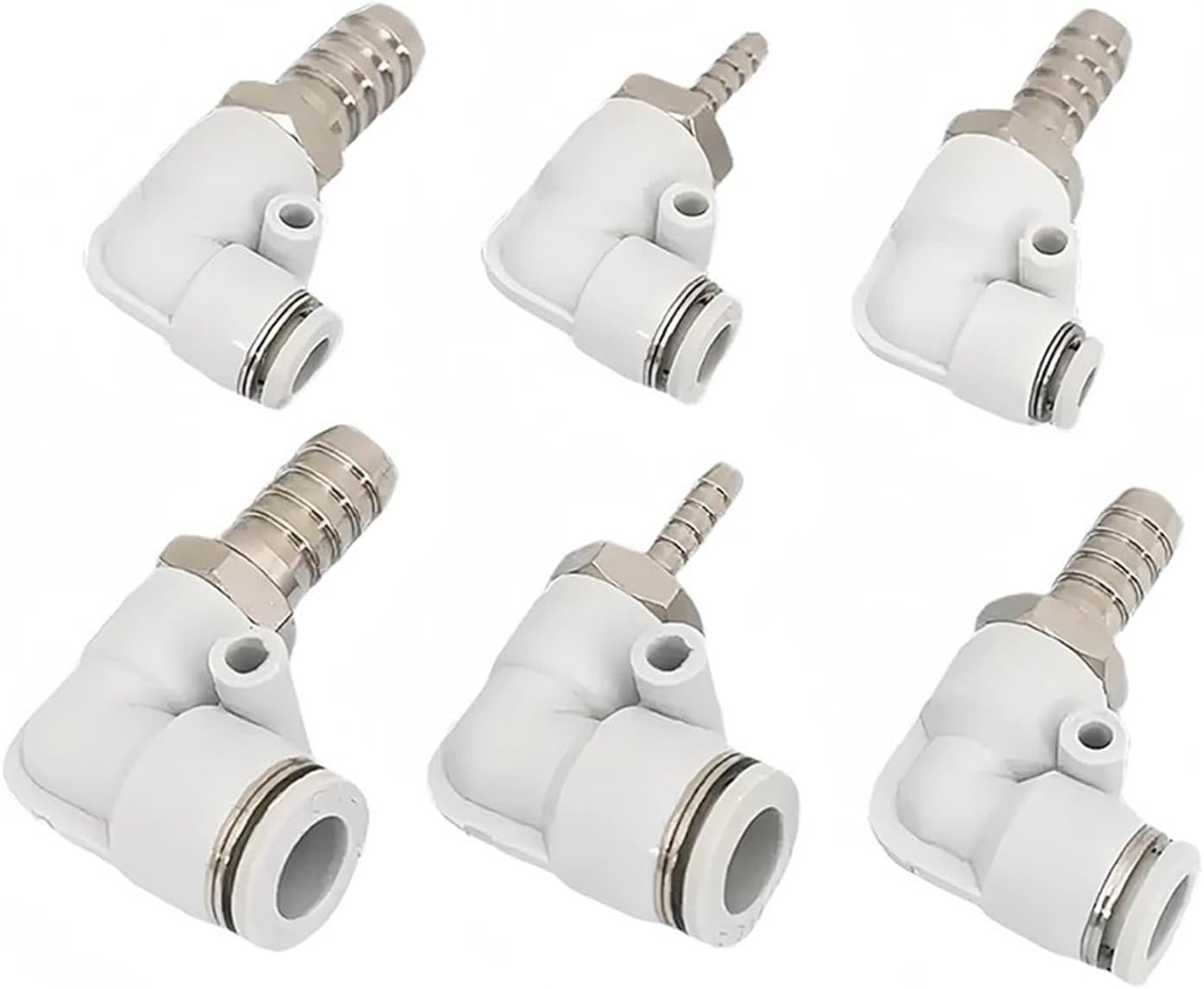 Amazon.com: TABHCZQMY 1pc Pneumatic Air Connector Fitting PL 10mm Hose ...