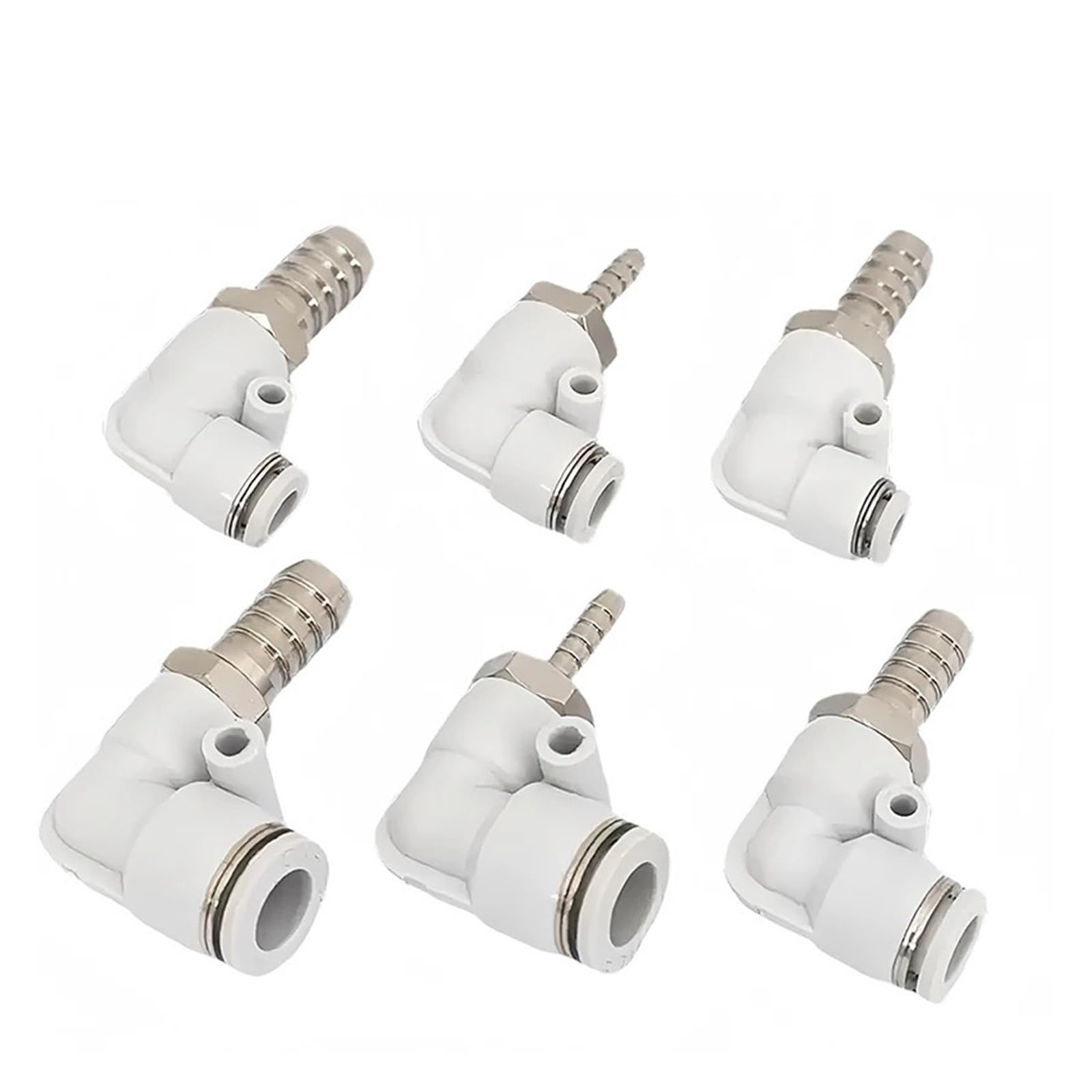 Raccord pneumatique tuyau 4 mm à étanchéité renforcée anti-fuite