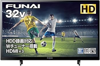 FUNAI フナイ　ハイビジョン液晶テレビ　32型 FUNAI フナイ 32V型 液晶テレビ ハイビジョン FL-32H1010 Amazon