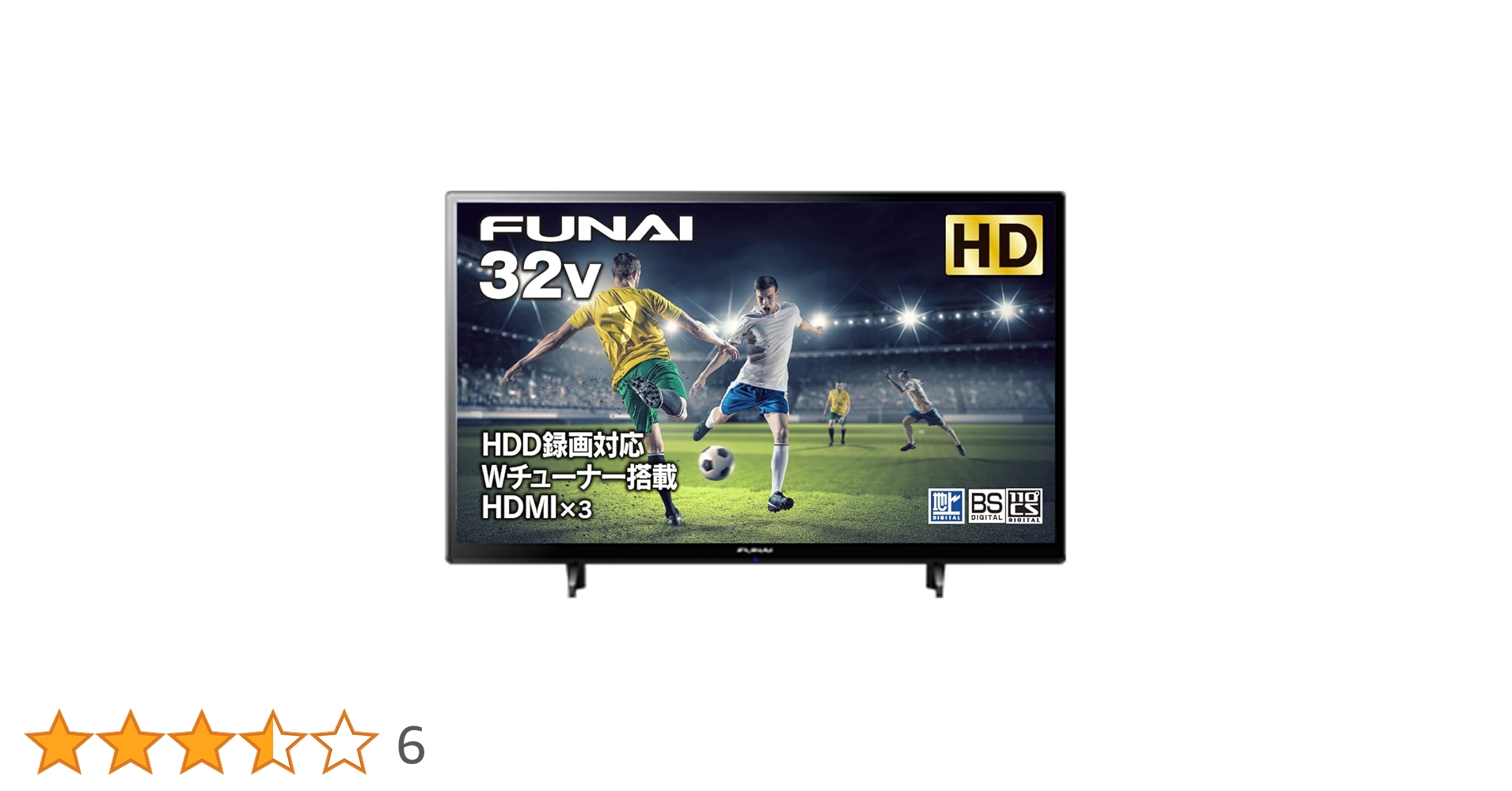 Amazon | フナイ 32V型 液晶テレビ ハイビジョン FL-32H1040 地上・BS