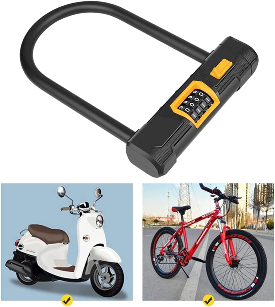 Fahrradschloss-Kabel Mit Hoher Sicherheit, 4-stelliger Kombination