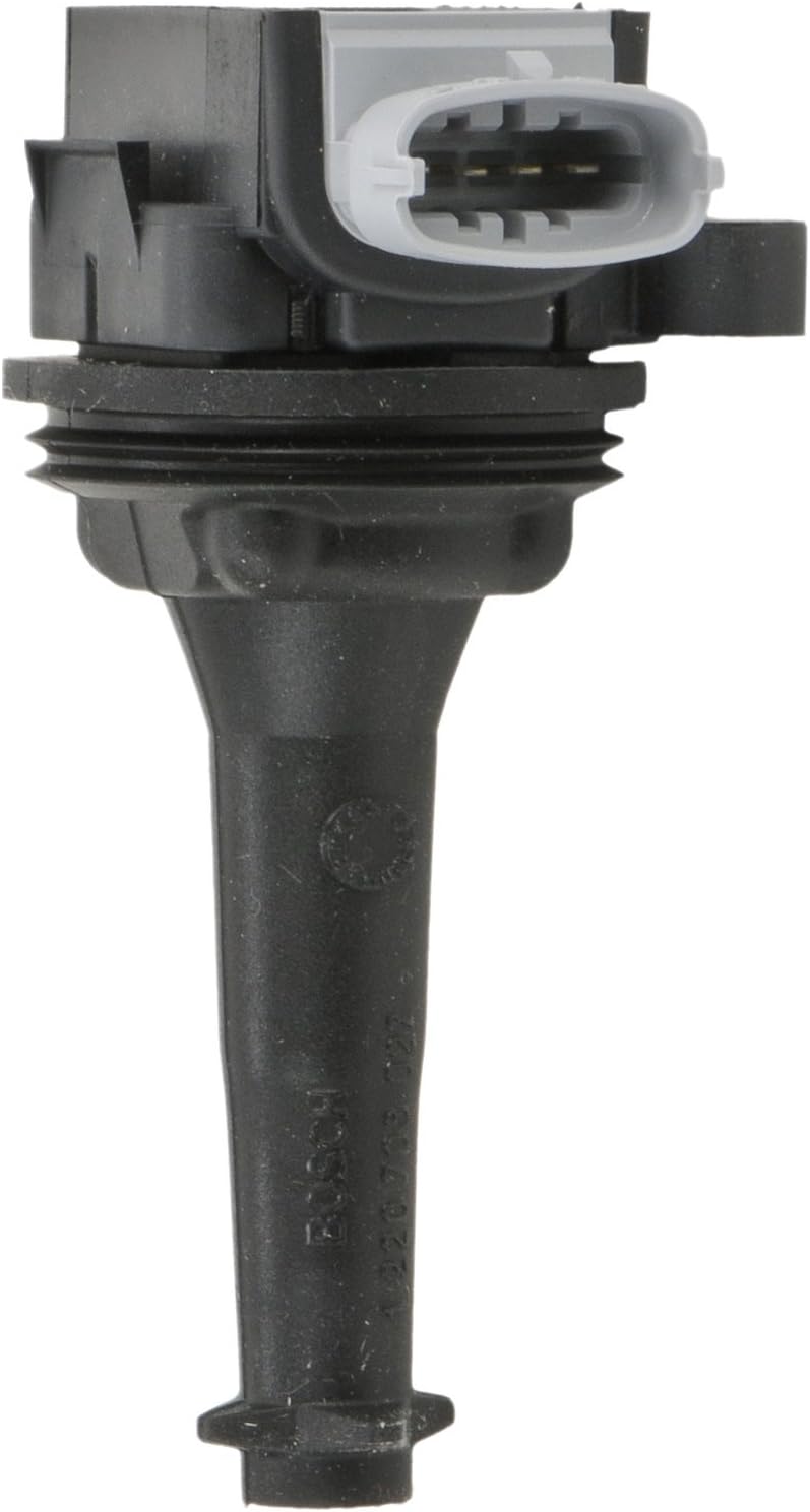 BOSCH 0221604010 Original Equipment Ignition Coil - Compatible with Select Volvo C30, C70, S40, S60, V50, V60, V70, XC60, XC70 - Single