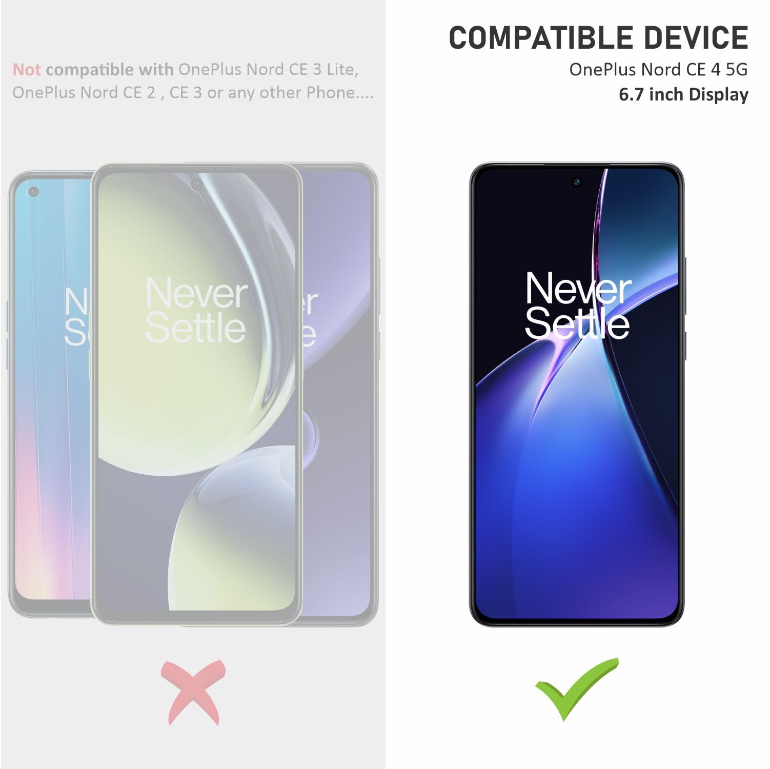 SupCares Tempered Glass for OnePlus Nord CE 4 (6.7 Inch) With Installation Kit | 9H Edge to Edge Screen Protector | Black — Amazon image 2