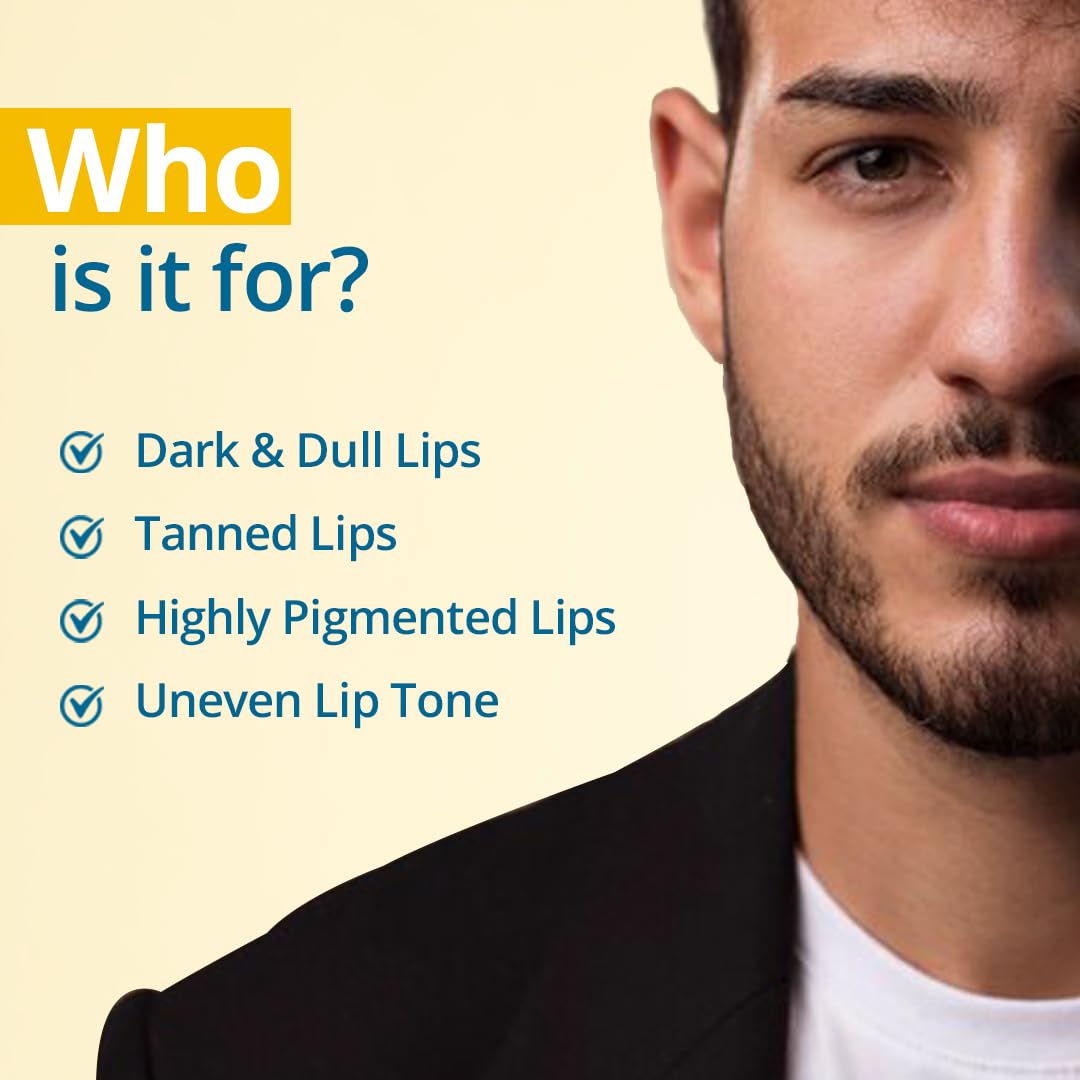 ALANNA Lip Wash & Lip Balm SPF 40 | Lip Balm for Dark Lips, Hydration & Sun Protection | Cleanses, Hydrates & Protects | For Men - Image 3 thumbnail