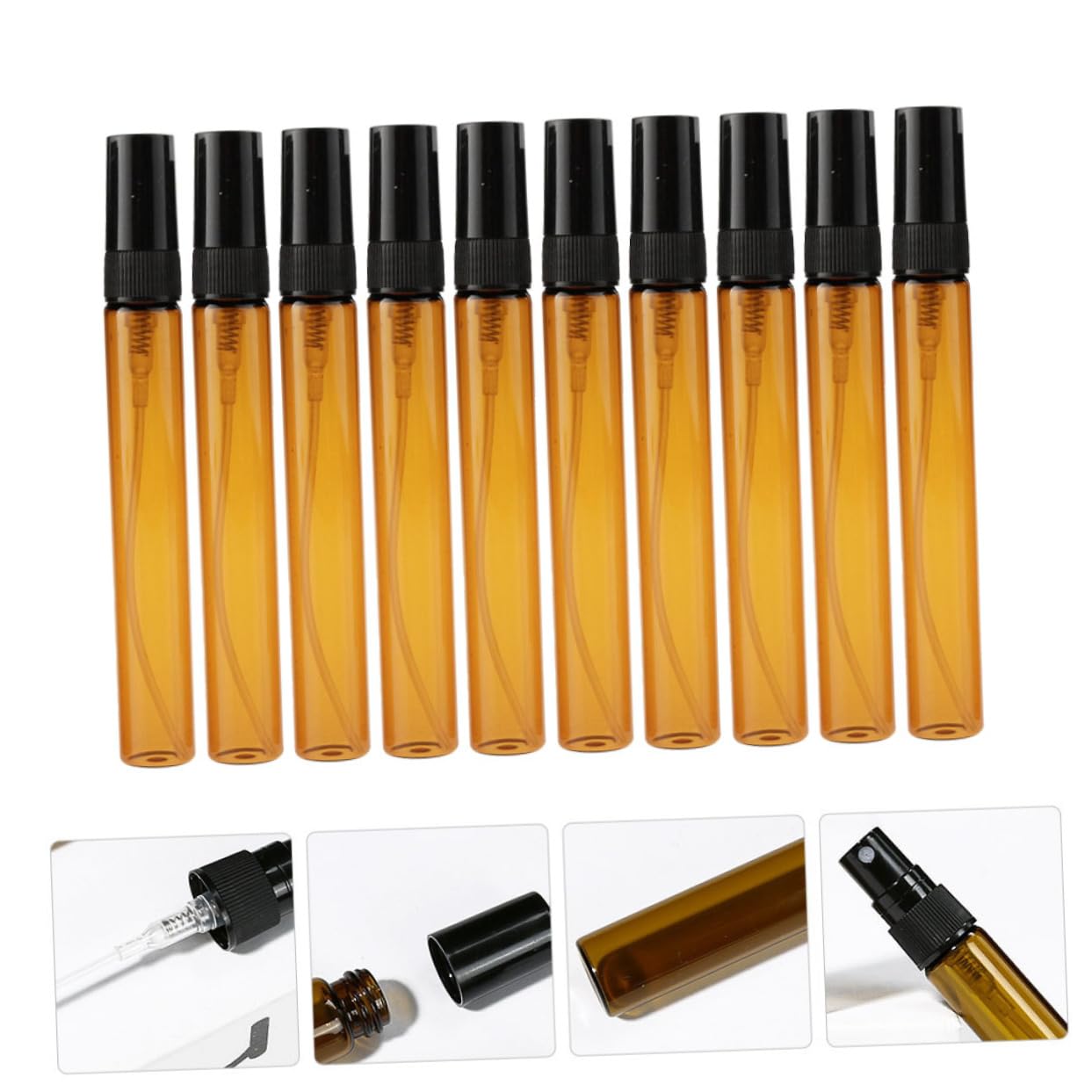 Ipetboom Leere Parfümflasche Aus Glas, 50 Ml, Goldfarben – Perfekt Für Reise & Nachfüllung