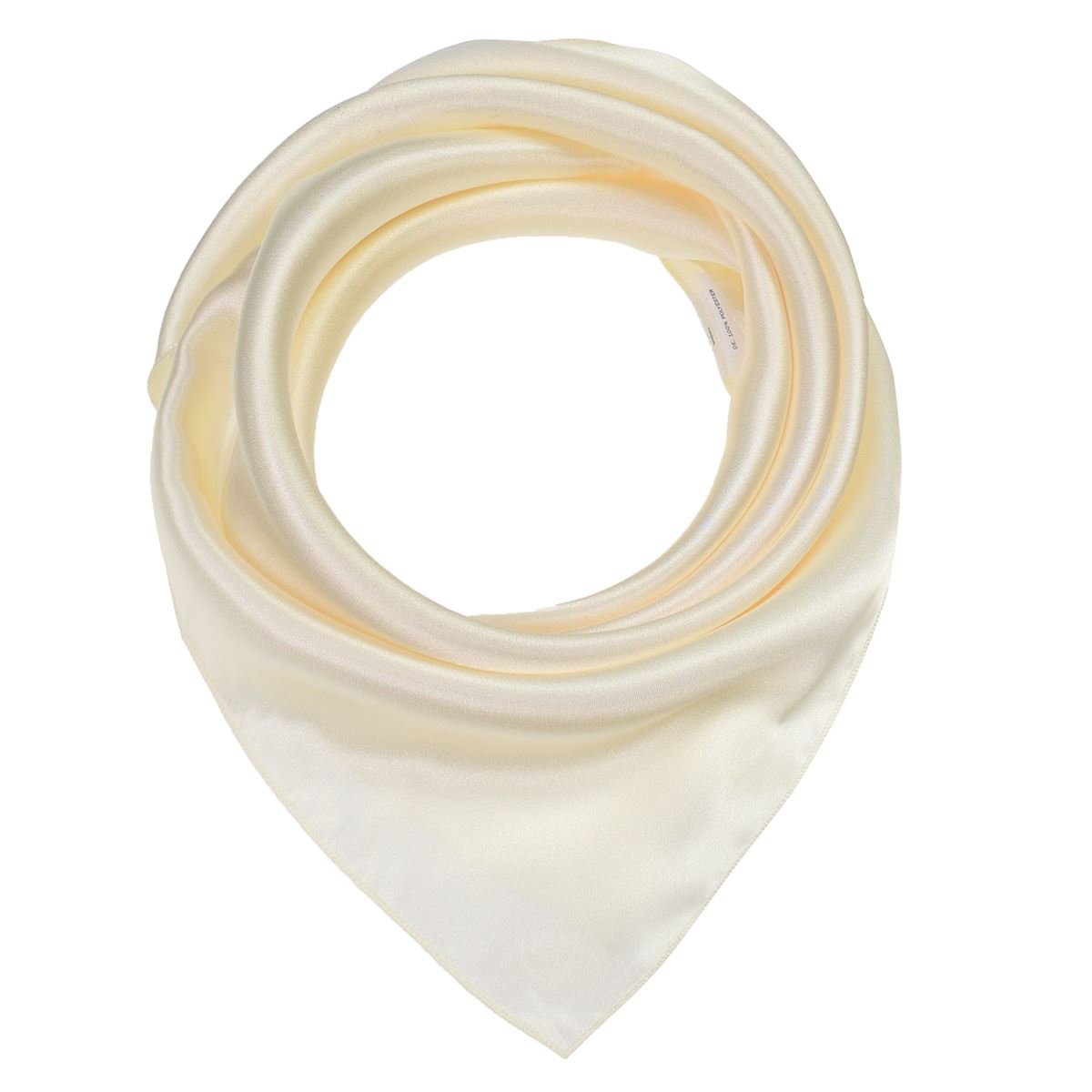 Basic Sense Small Plain Satin Square Scarf For Wedding Party