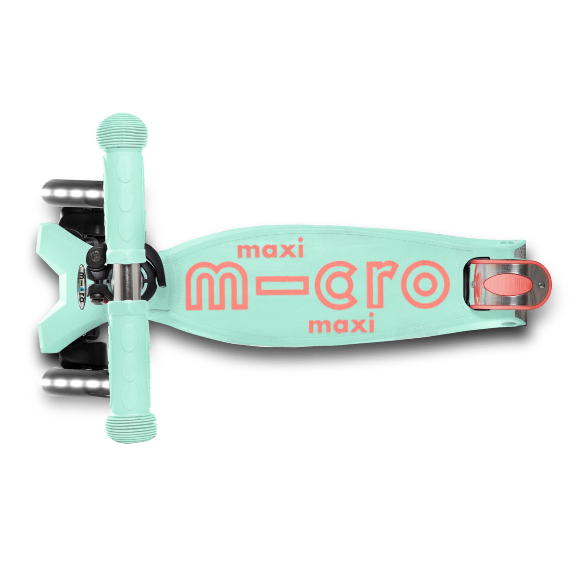 Micro® | Maxi Deluxe LED Patinete 3 Ruedas Niños | Ruedas con Luces LED | Sistema de Giro por inclinación | Altura Regulable | 5-12 Años | Niños y Niñas