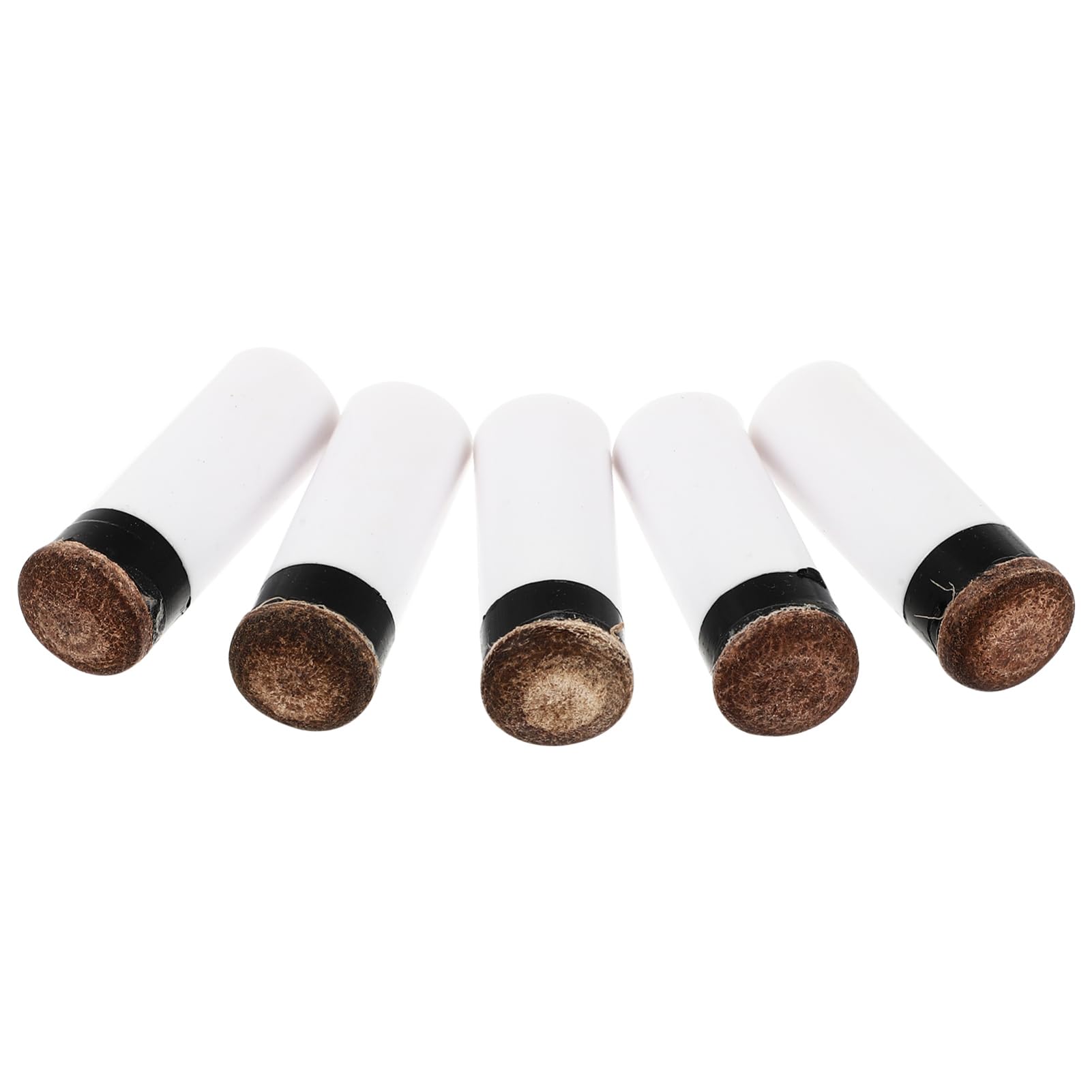 GOOHOCHY 5pcs Snooker Cue Tips Billiard Cues Tips Replacement Accessories for Pool