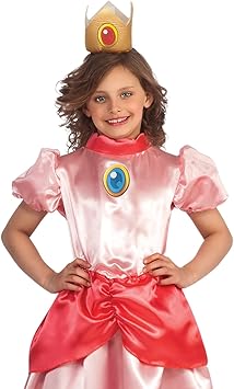 Princess peach costume child uk Clearance