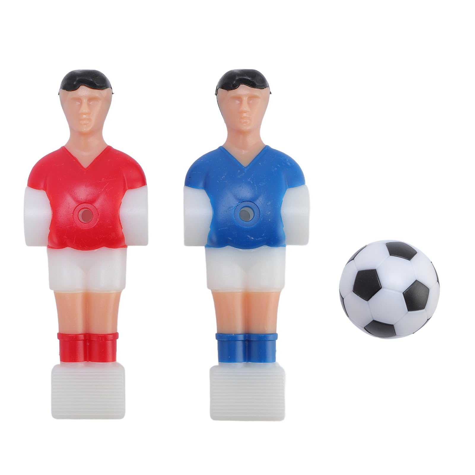 Set di giocatori di calcio balilla di ricambio: giocatori blu 11 e 11 con calcio da 32 mm per tavoli da calcio balilla 4824 - Accessori perfetti per macchine da calcio balilla