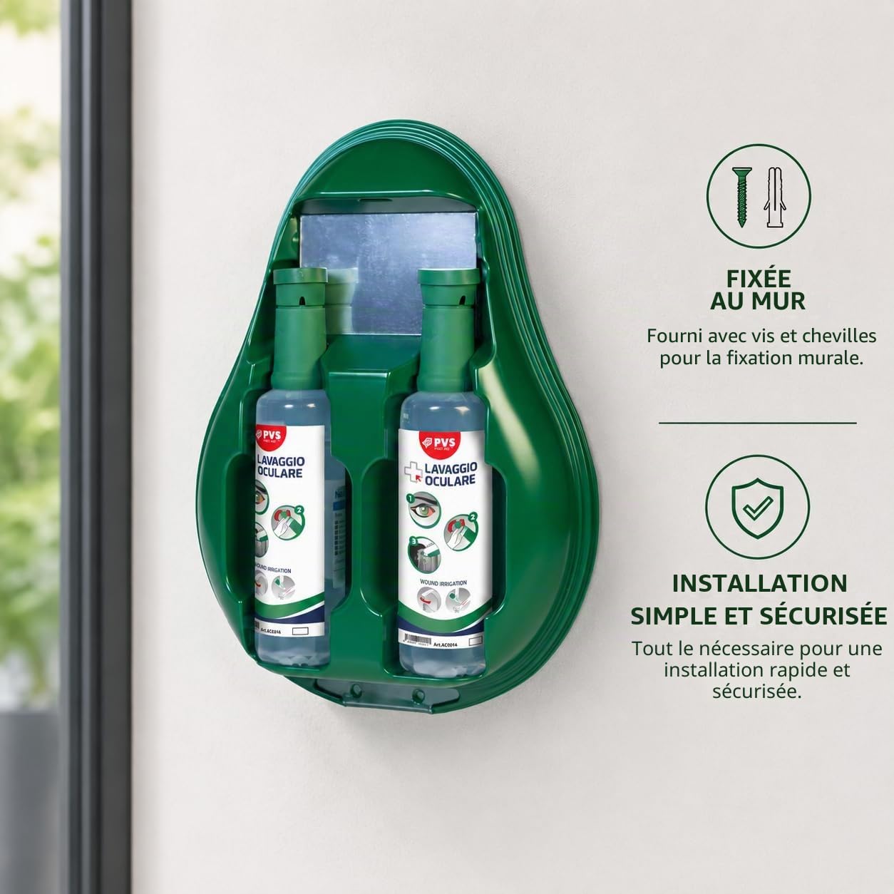 GIMA 34889 Station de lavage pour les yeux