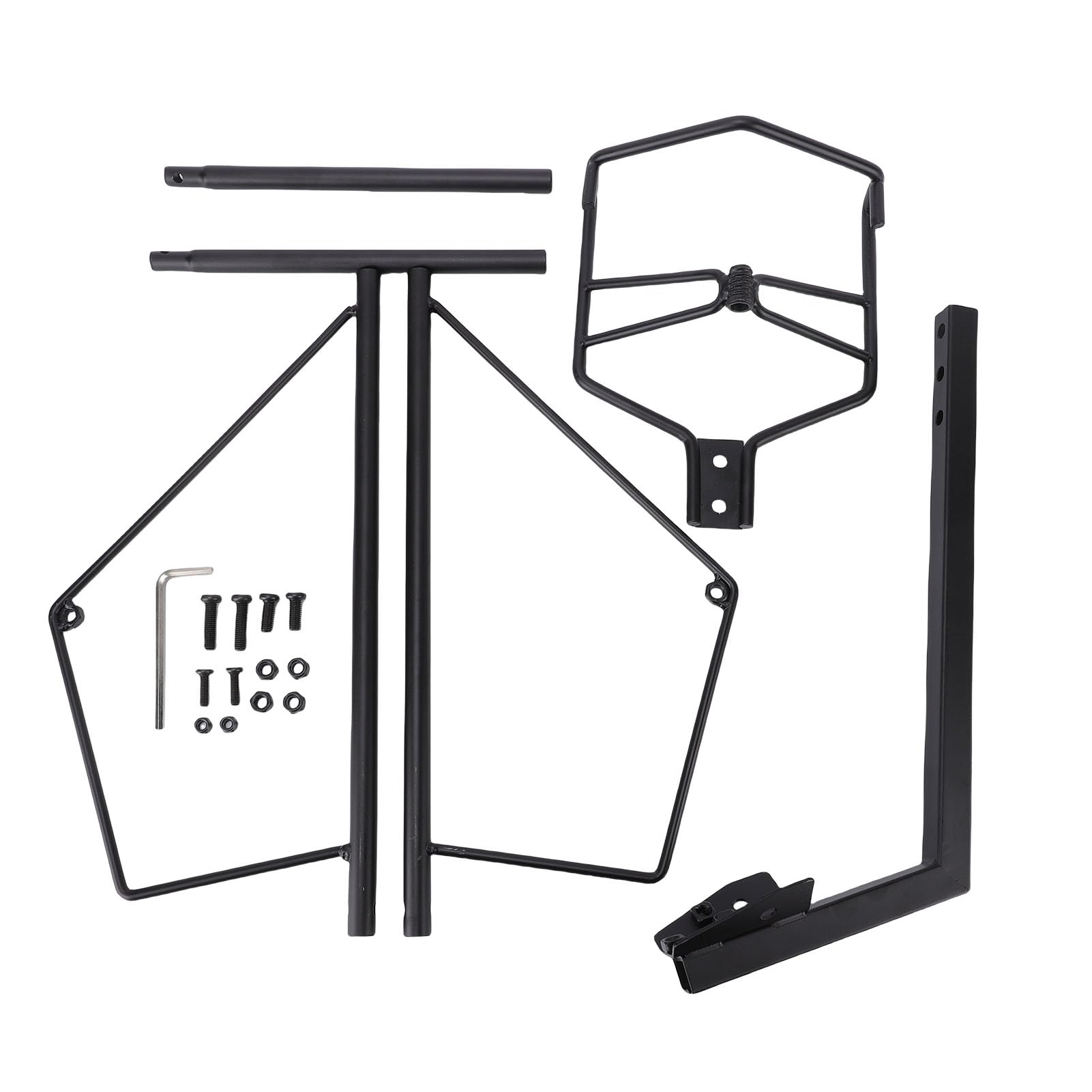 Fafeicy Accessorio per Il Ritorno del Basket Canestro Basket Rimbalzo per Il Ritorno della Palla Basket Aiuto per L'allenamento in Acciaio Legato Resistente con Strumenti Inclusi per
