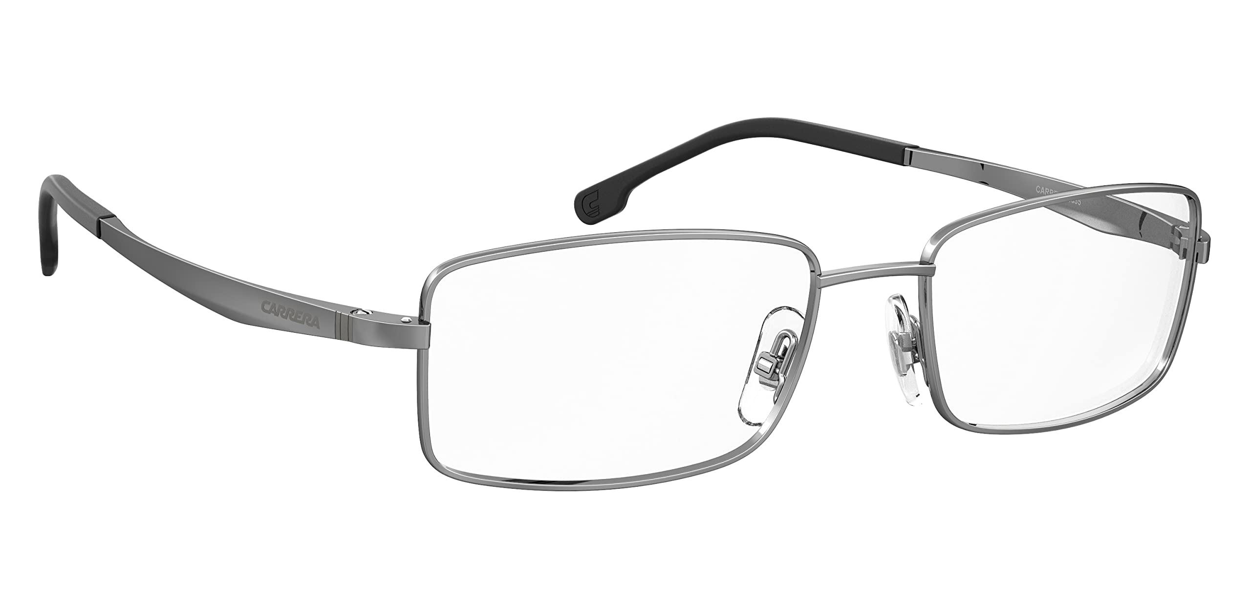 Carrera Men's 8855 Rectangular Prescription Eyewear Frames, Dark Ruthenium, 58mm, 18mm