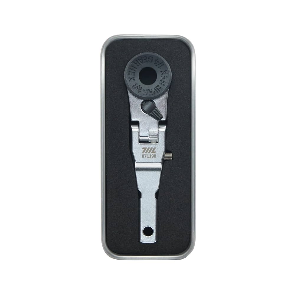 Amazon | 711L フラットエンドフレックスヘッド EDC ラチェット