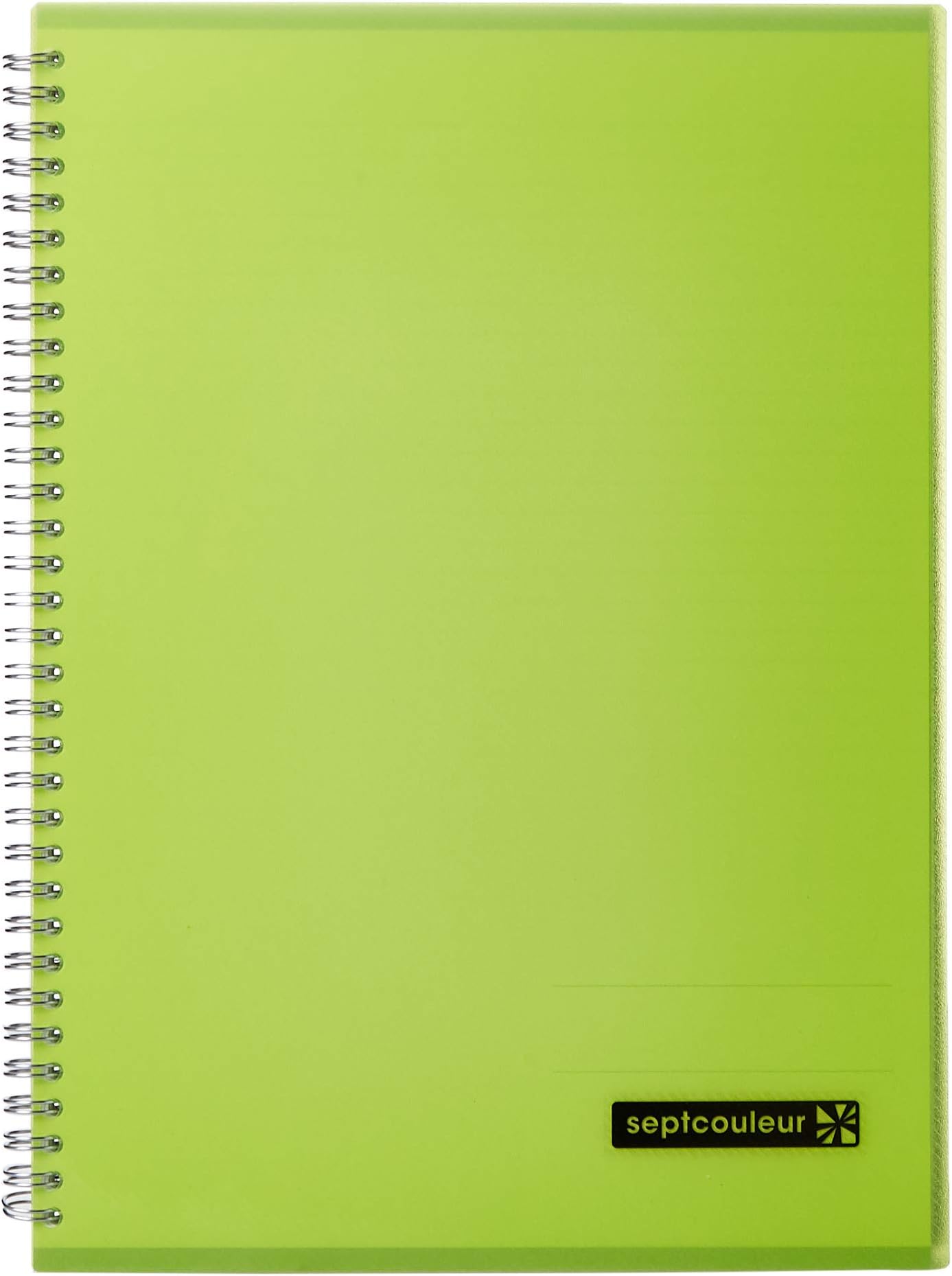 Septcouleur A4 Notebook - Green