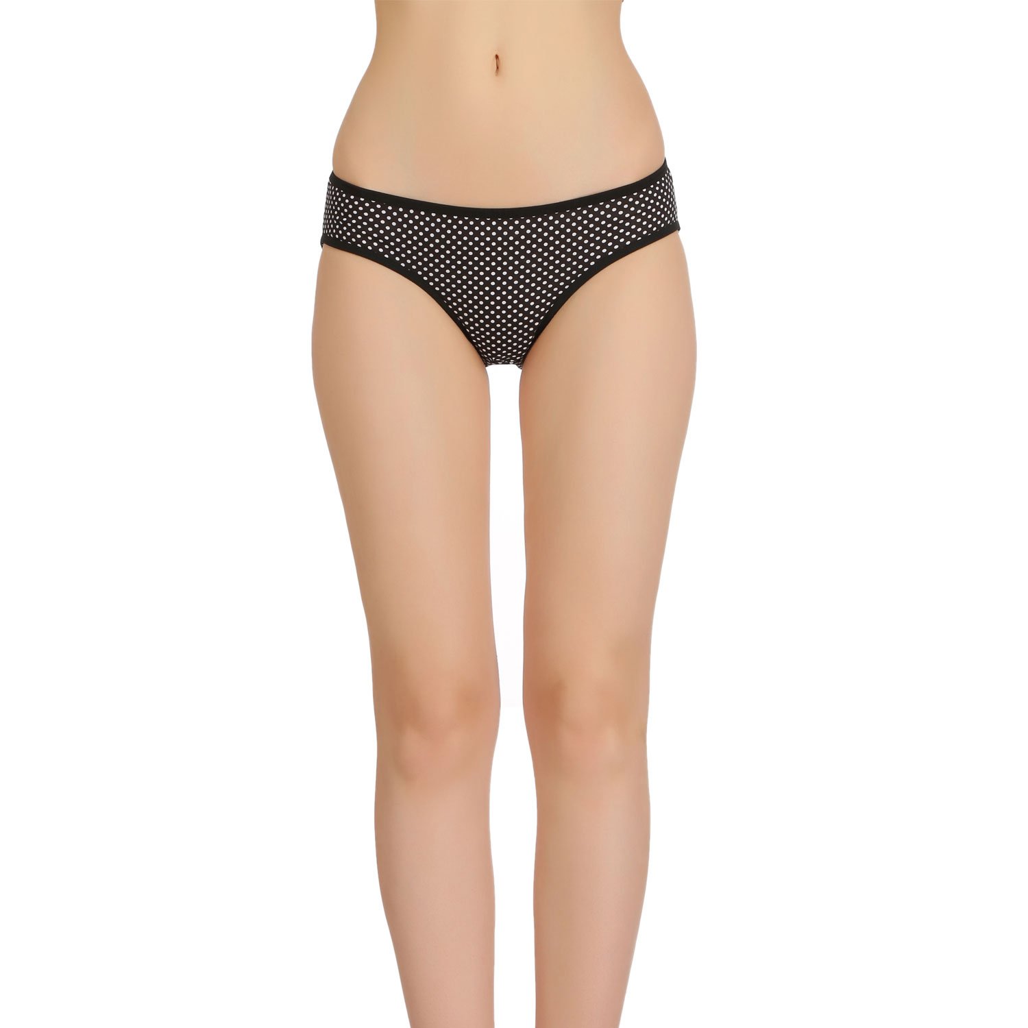 popocracy Regular Women's Underwear Bikini Cotton Hosiery Color - Black Size - XXL-picture-43