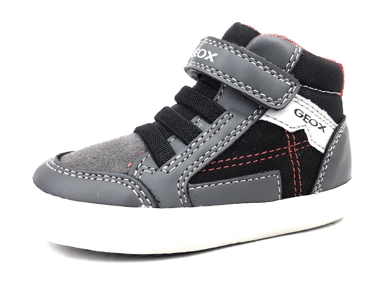 Baskets Geox Bébé Garçon B Gisli – Respira, Confort Quotidien & Sport, Doublure Respirante