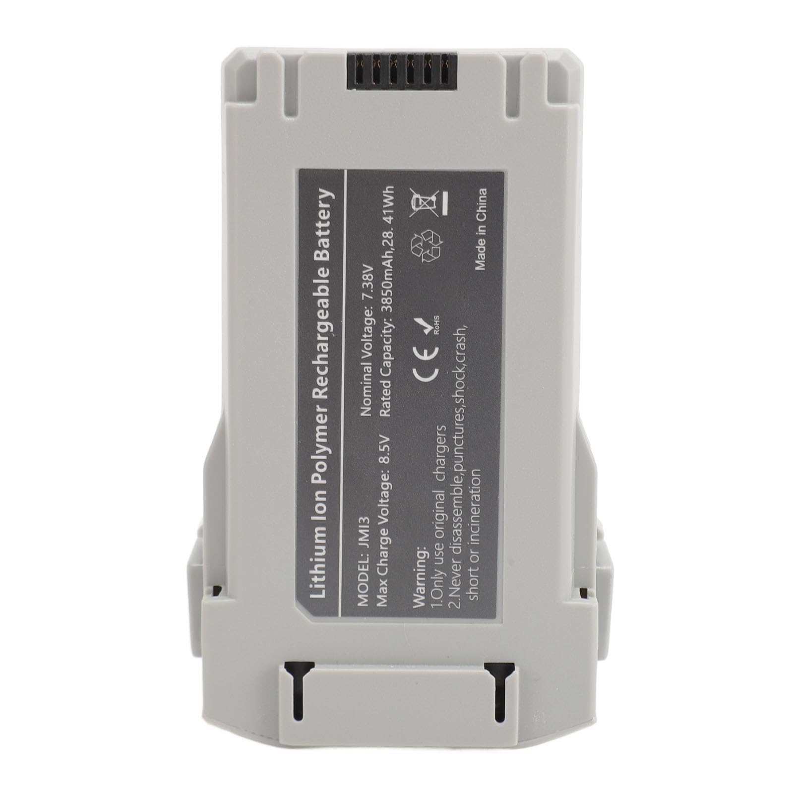 Confezione di batterie ricaricabili per droni da 3850 mAh per 3 3Pro 4 4Pro 47 minuti di volo, batteria intelligente con batteria di ricambio agli ioni di litio da