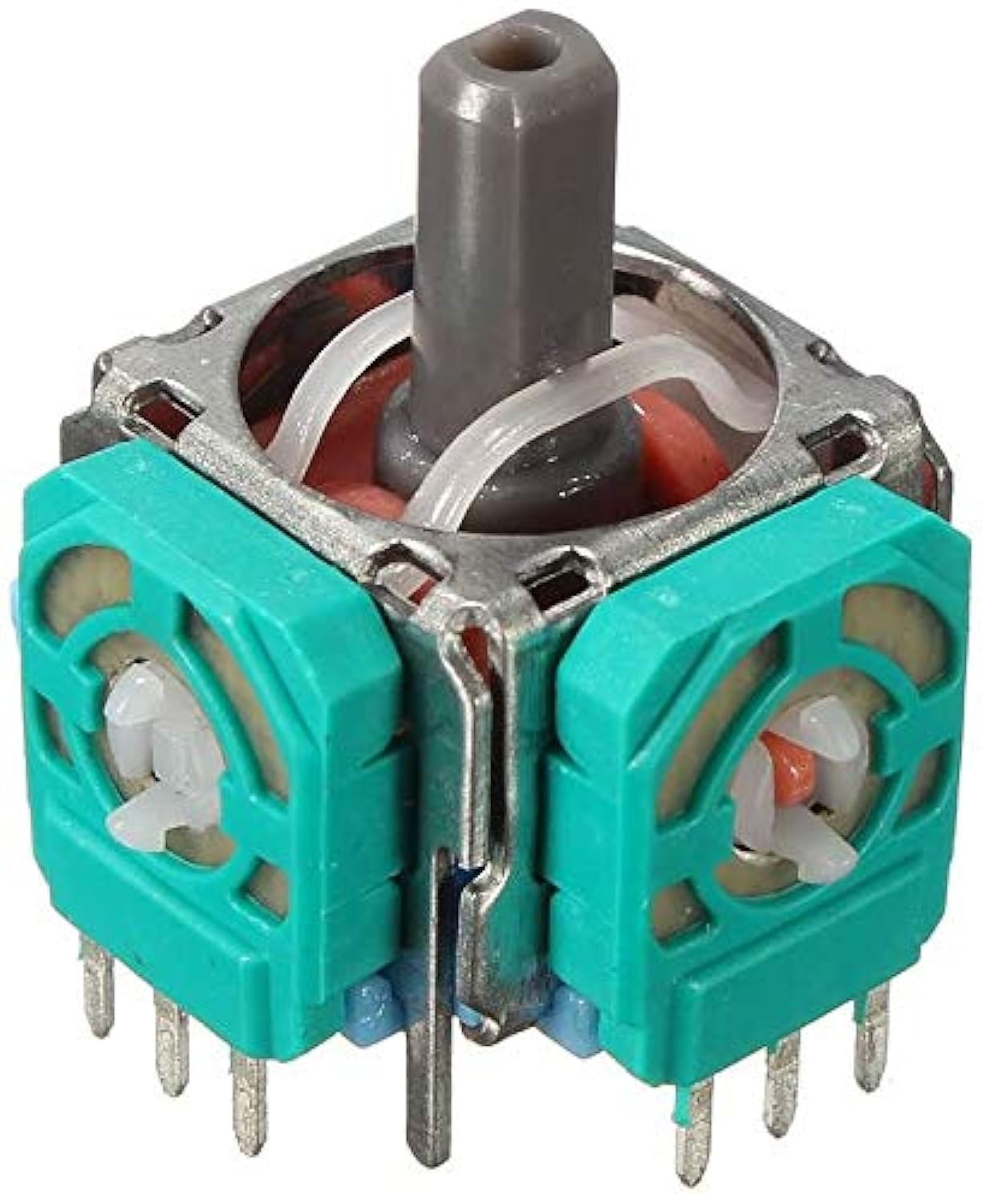 GOZAR 1pcs 3D Joystick Repair Part 3-pin Analog Replacement Switch Compatible with Play Station 4 Compatible with PS4 Control