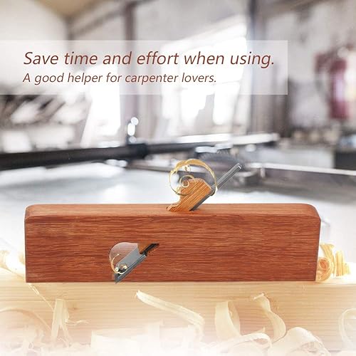 Miniatura 3 de Plano de carpintería, cepilladora de mano, cepilladora de madera, herramienta de carpintería de madera para acabado de superficie de madera, recorte