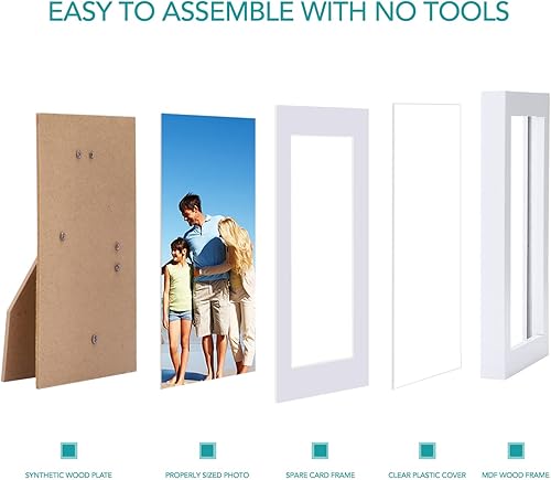 Miniatura 3 de TWING - Marco de fotos de madera de fibropanel de densidad media