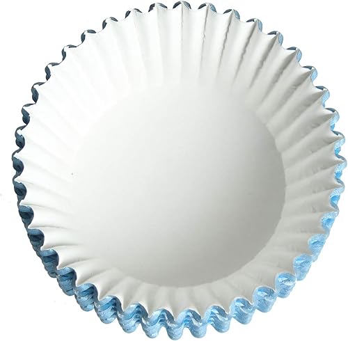 Miniatura 4 de Forros de papel para cupcakes de papel de aluminio azul, para diferentes fiestas, bodas, tamaño estándar (paquete de 100)