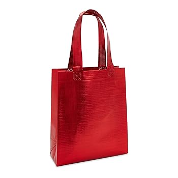 Amazon.com: Sparkle and Bash Red Gift Bags - 20-Pack, 10 x 8