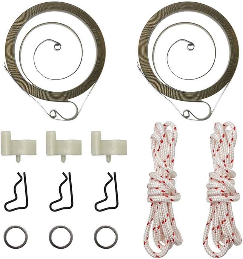 Recoil Starter Spring Rope Pull Cord Kt Compatible with FS45 FS55 BG55 BG65 BG85 Lawn Mower Parts