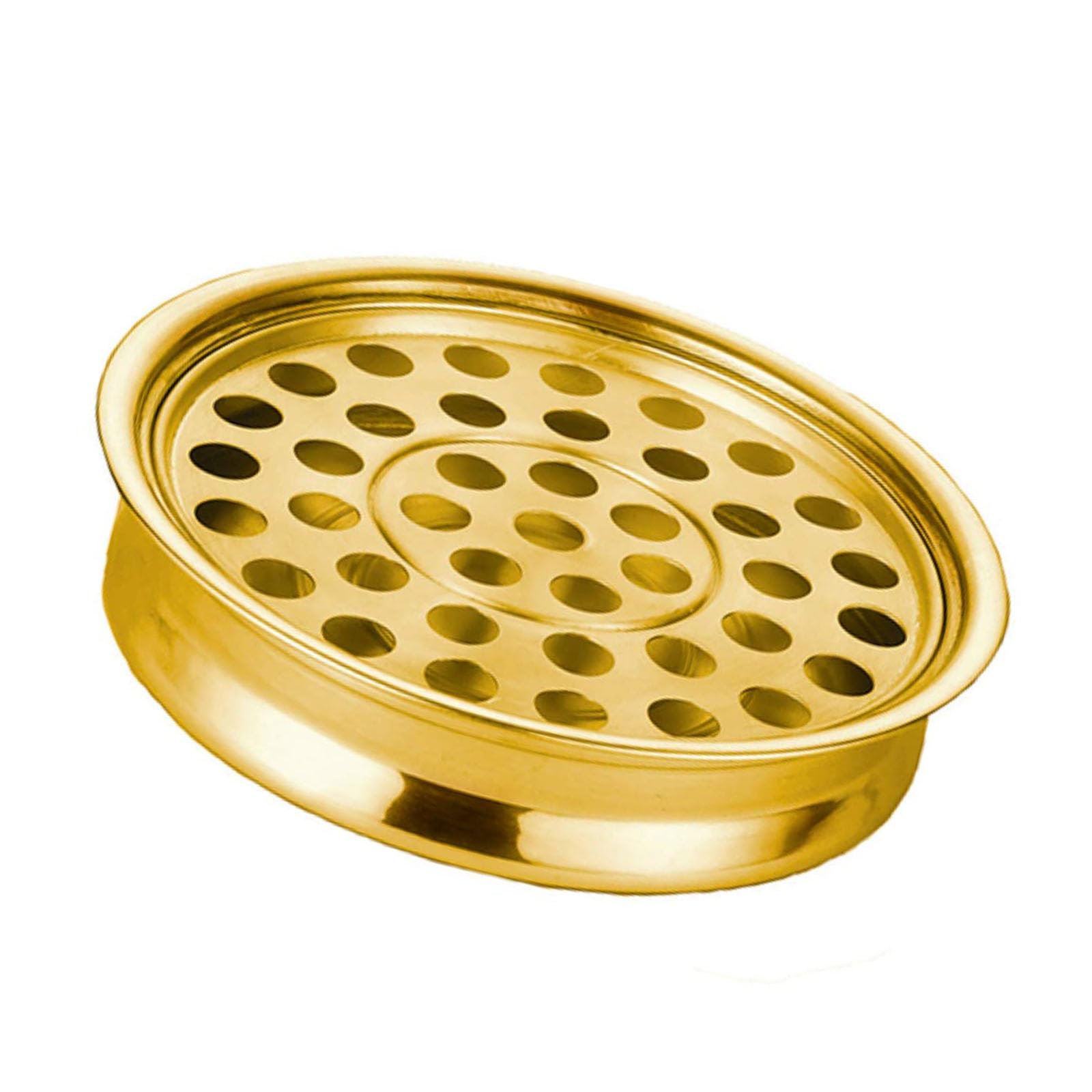 Qusinfc Large Capacity 40 Hole Stainless Steel Serving Tray Excellent for Religious Gatherings and Family Parties Space Saving Storage Tray