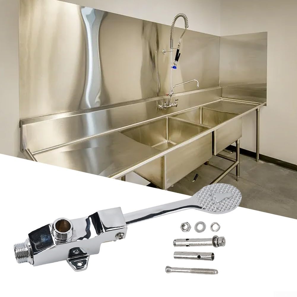 Fußbetriebene Mischbatterie, einzelnes Kaltpedalschalter-Ventil, Fuß-betriebener Wasserhahn, Waschbecken, Einzel-Kaltschalter-Ventil, Fußbetätigter Wasserhahn