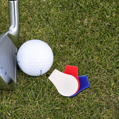 Marcador de golf portátil con pinza imantada estable para evitar pérdidas 7
