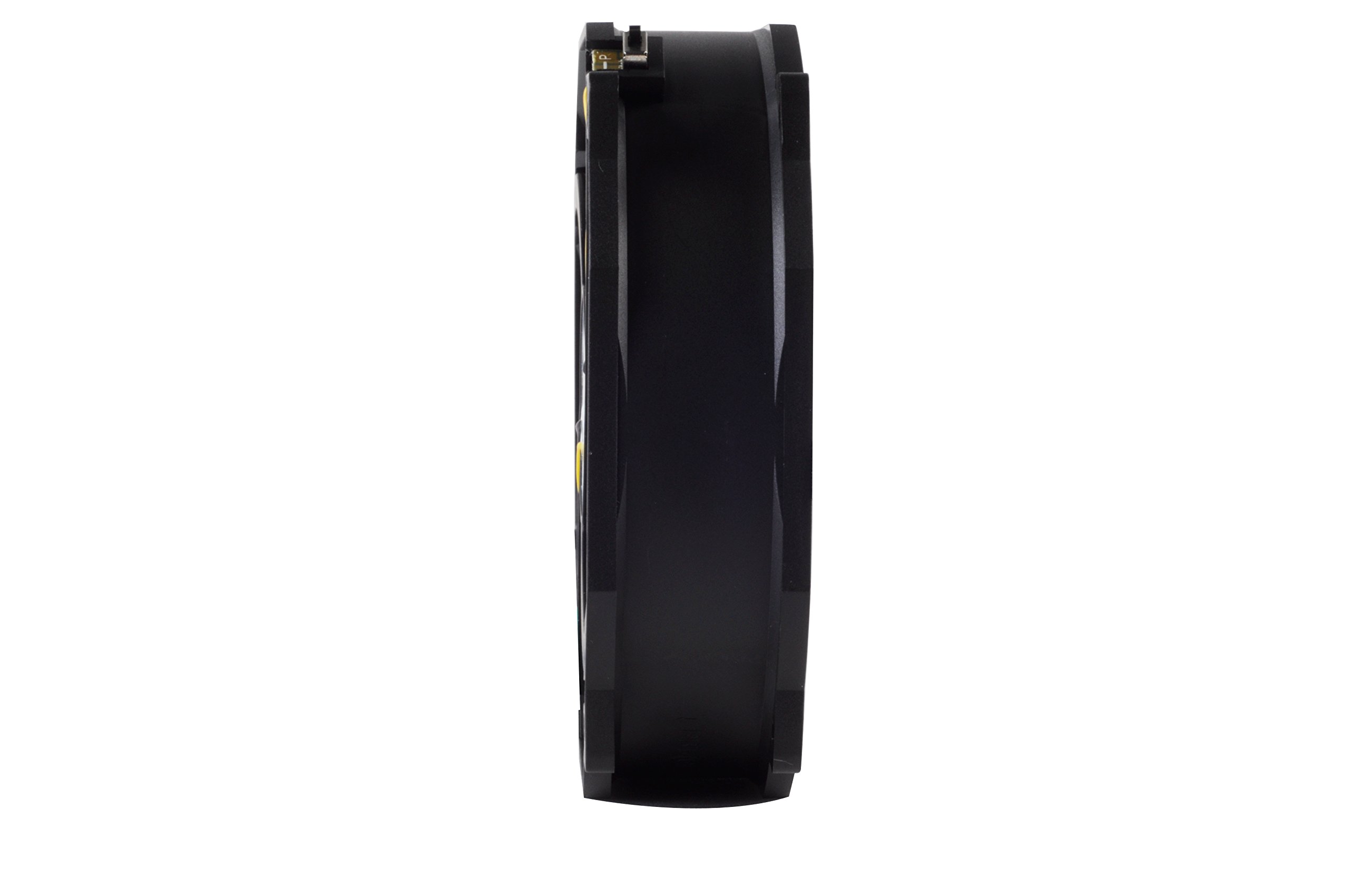 SilverStone SST-FHP141 v 2.0 - FHP Serie 140 mm wentylator PWM z bardzo dużymi łopatkami wentylatora do wyjątkowo wysokiego ciśnienia powietrza, czarny