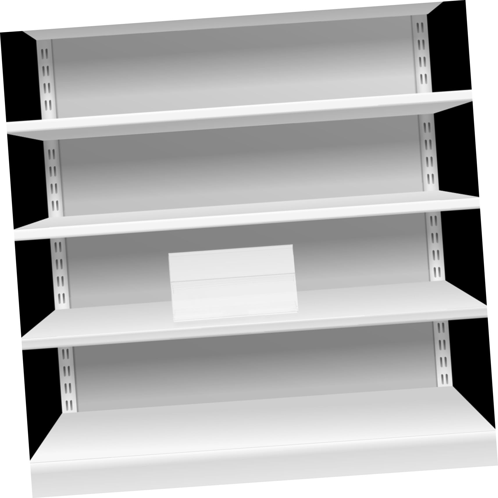 PLAFOPE Lot de 100 Porte-étiquettes en Pvc Clip Adaptable, Résistant à L'usure, pour Affichage de Prix en Supermarché ou Bibliothèque