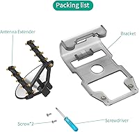 Vista 2 de Generic DJI RC Amplificador de señal de antena extensor de rango para DJI MINI 3/MINI 3 Pro con pantalla de control remoto antena amplificador