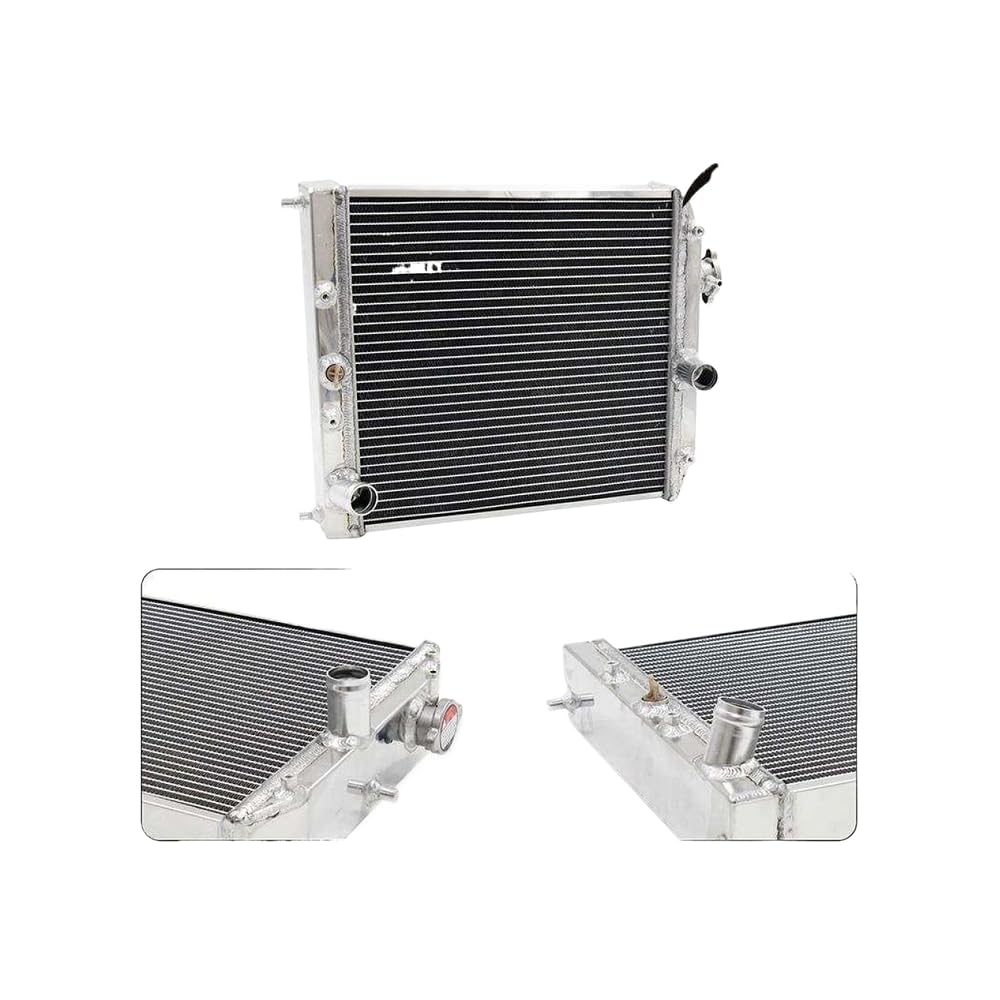 Radiatore in alluminio compatibile con Civic EK EG Del Sol Manuale 60MM