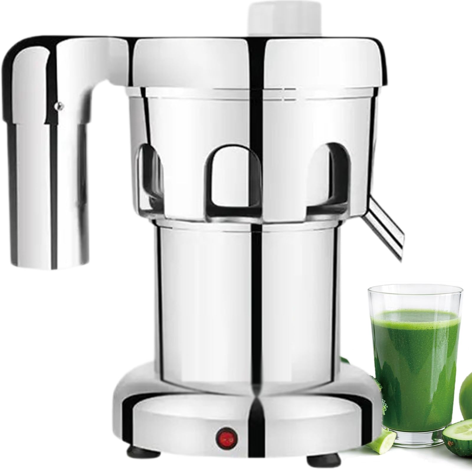 Sjyclaviger Juicer Extractor Fruit and Vegetable Juice Maker Squeezer, Commercial Juice Extractor, 2800r/Min, 80-100kg/Hr Juice Amount, for Families, Restaurants, Cafes A-3