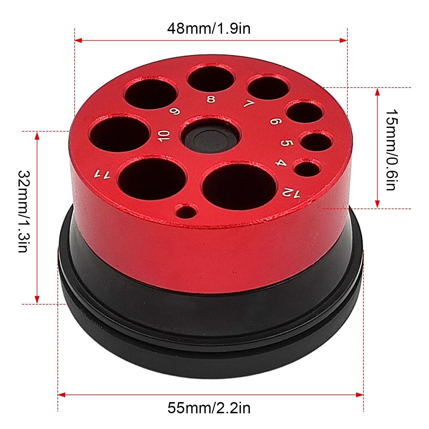 Copertura Antipolvere Per Trapano - Collettore Polvere Per Fori, In ABS, Universale - Foto 6